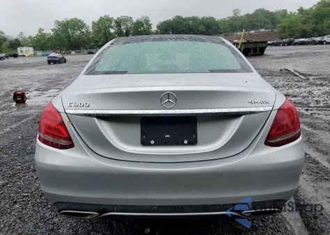 2018 Mercedes-Benz C 300 4Matic from USA, damaged, VIN WDDWF4KBXJR319214